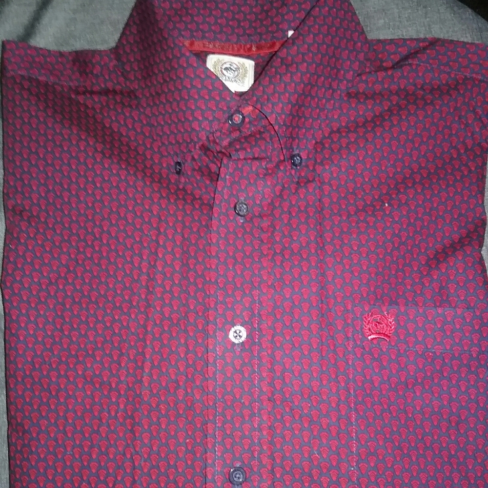 Mens Cinch Long Sleeve Shirt(Loose Fit)Medium